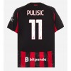 AC Milan Christian Pulisic #11 Hemmatröja 2025-26 Korta ärmar